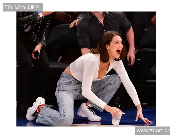 性感网红模特Monica与姐妹团齐聚NBA杯现场引发热议